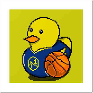 Warriors Basketball Rubber Duck Posters and Art